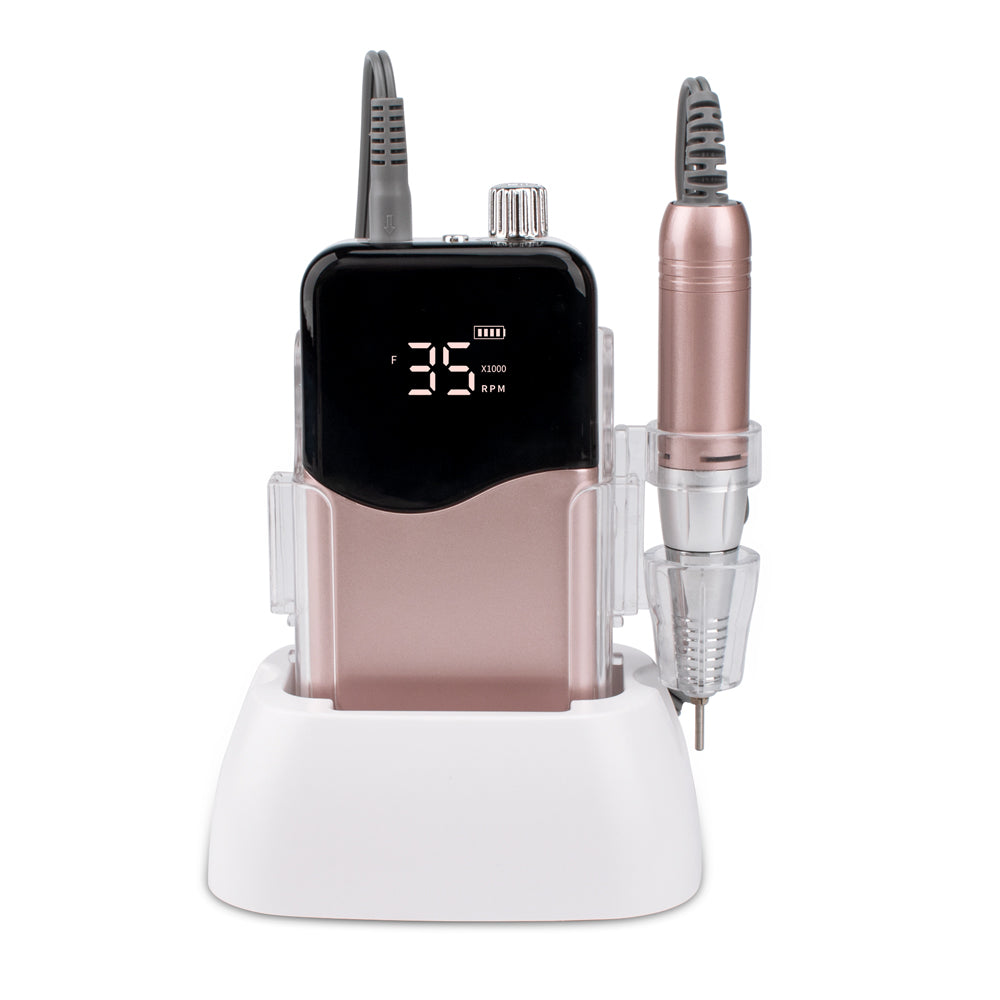 ZY358 Gradient Color 35000RPM Rechargeable Nail Efile Drill